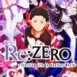 Обложка аниме Re: Zero — жизнь с нуля в другом мире